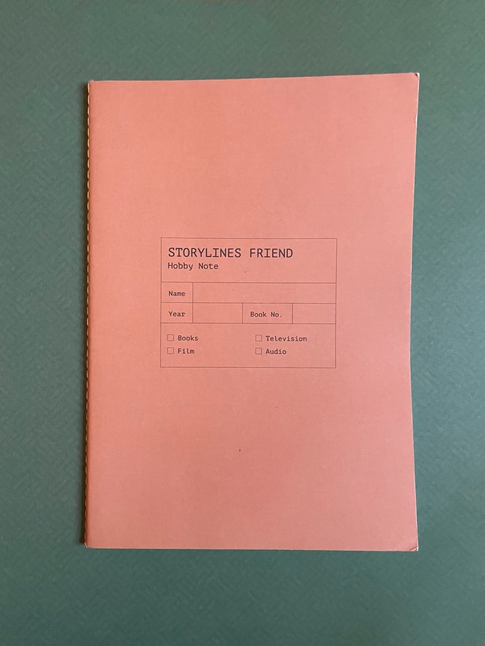 Storylines Friend Reading Notebook